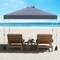 Pop Up Canopy Tent 10 x 10 ft Adjustable Height with Sidewall